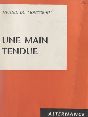 cover image of Une main tendue